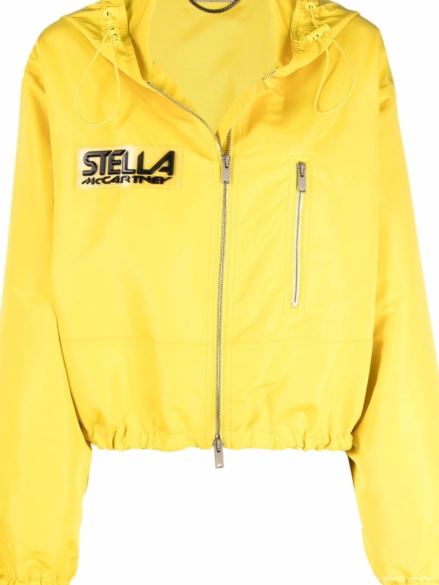 Cheap Women jacket logo-patch McCartney hooded Stella 0815